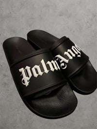 Image 2 of Palm Angels Slides (Black)