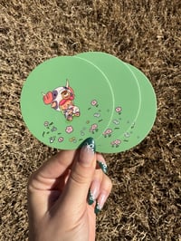 Image 2 of circle chopper stickers
