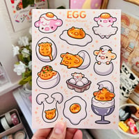 Image 1 of Egg Sticker Sheet 