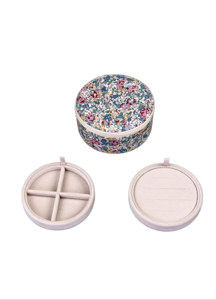 Image of Jewellery Box Round - Liberty Claire Aude