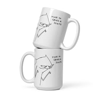 Image 1 of a scene White glossy mug 