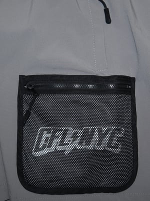 Image of Grey Mesh Cargo Shorts