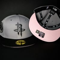 Image 2 of New Era 59Fifty “Phantom “ by aq.fitteds