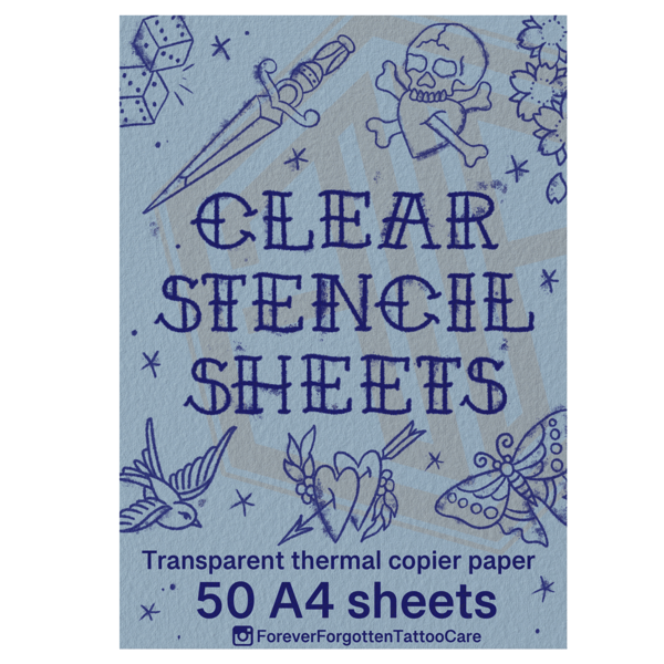 Image of Clear Stencil Sheets