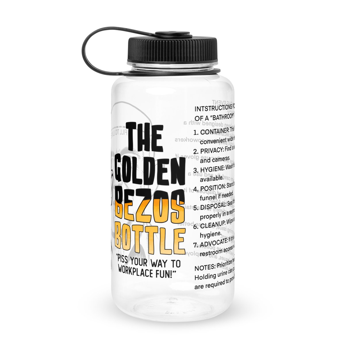 The Golden Bezos Bottle