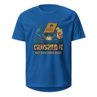 Image 7 of “Crushed It.” Bay Days Done Right – Breathable Mesh Athletic Shirt (Unisex)