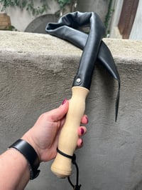 Image 5 of Black leather DragonTail