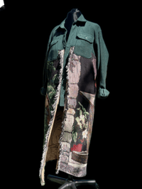 Image 1 of Large Winter Morning Blanket Button Down