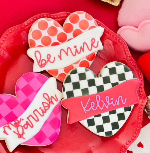 Image of Personalized Banner Heart