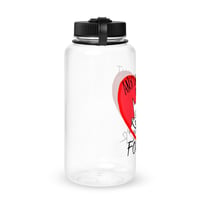 Image 2 of anxious Wide mouth plastic water bottle 