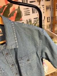 Image 3 of NWT Levi’s denim short sleeve shirt
