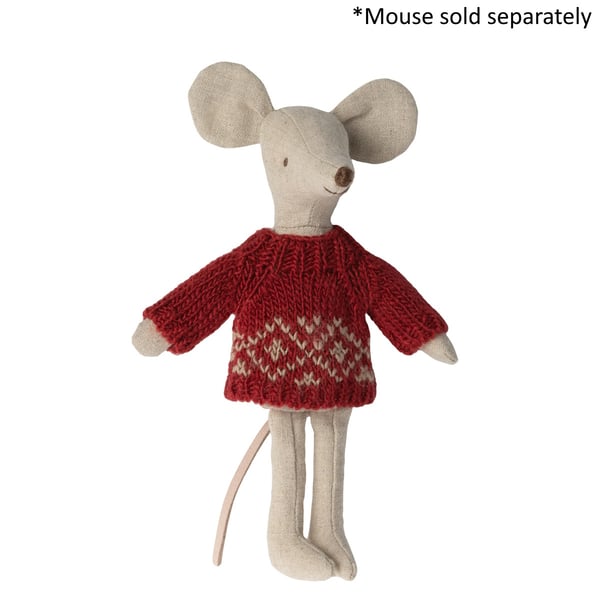 Image of Maileg - Knitted Sweater for Mum Mouse