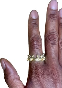 Image 3 of Crown Ring - Adjustable 