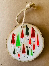 Image 1 of 2025 Ornament with Gnomes 