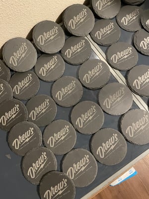 Image of Slate Coasters 
