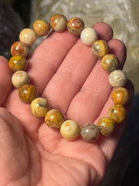 Crazy lace agate bracelet 