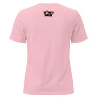 Image 4 of Women's Relaxed T-Shirt it's not gray hair, it's wisdom glitter