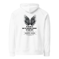 Image 4 of Men/Boys EARTH ANGEL eco raglan hoodie
