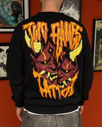 Image 1 of Two flames crewneck 