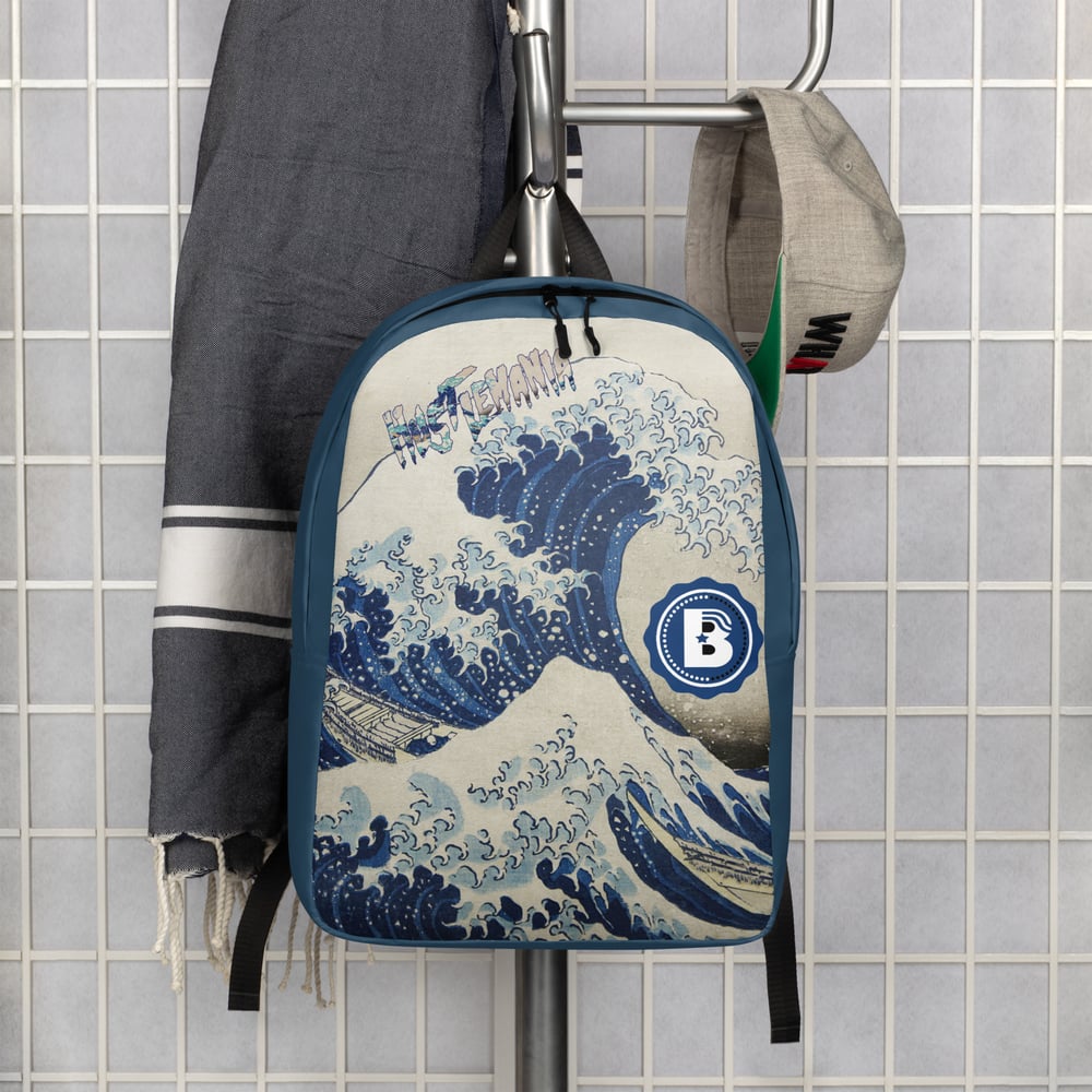 Image of Katsushika Hokusai X HarleyHustle  "WAVES" Backpack