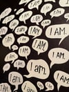 “I am.” (Silently spoken affirmations)