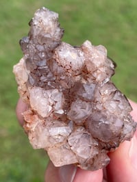 Image 2 of Australian Quartz & Hematite Points Cluster #810
