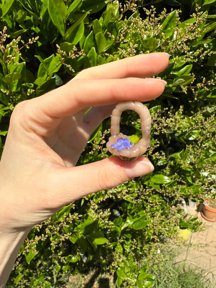 Image of Lavender Basket Pendants