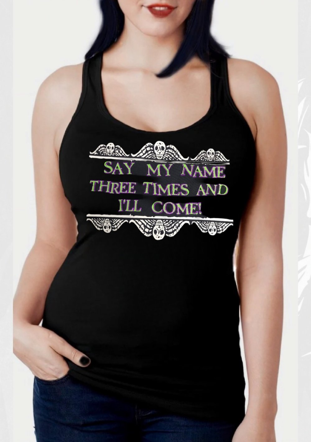 Say my Name! Racerback Tank