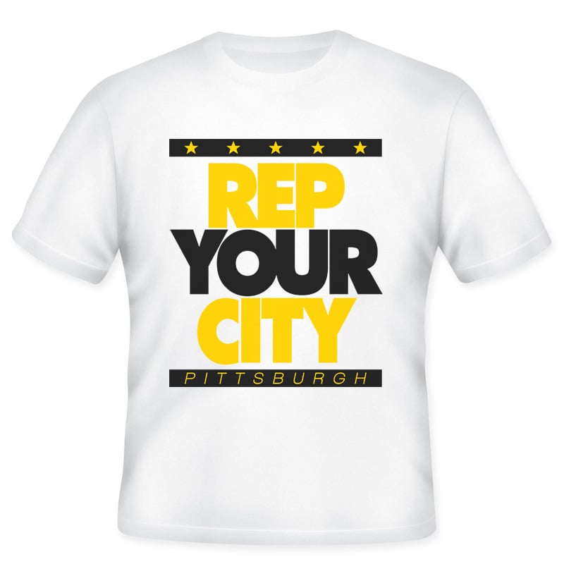 Rep Your City — Rep Your City Pittsburgh (white)