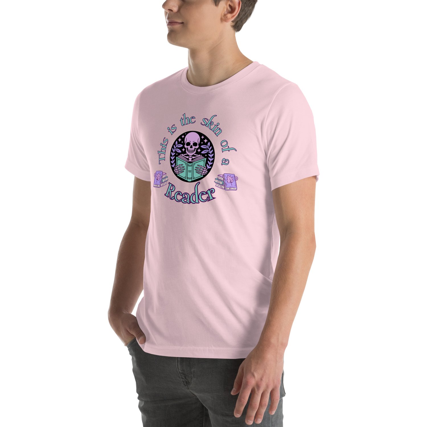 Image of skin of a reader Unisex t-shirt