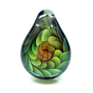 Image of Gold and Green Implosion