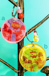 past(e) tense Keyrings - Collection 4