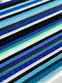 Image 7 of Blue Mexican Blanket by Mikie