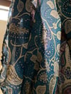 early 70s indian gauze poet sleeve dress