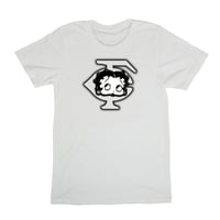 BETTY FC WHITE CREWNECK TEE