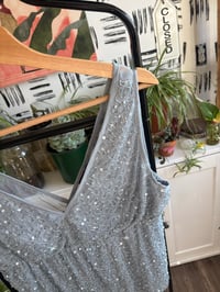 Image 3 of Fashion Nova sheer sequins top