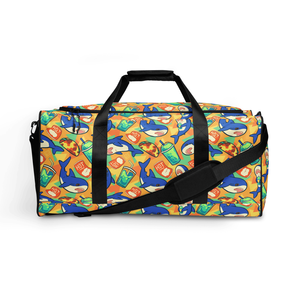 Blahaj Blast Duffle Bag