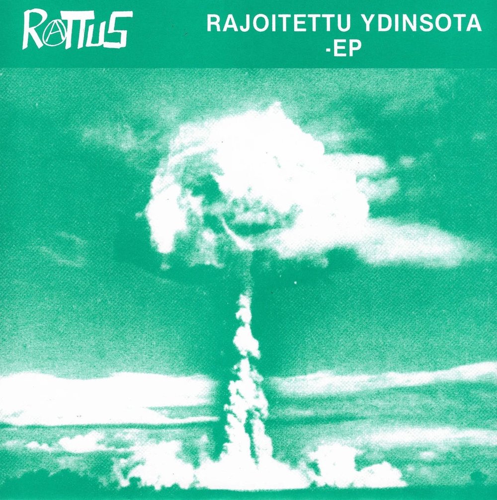 Rattus - "Rajoitettu Ydinsota” 7" (Finnish Import)