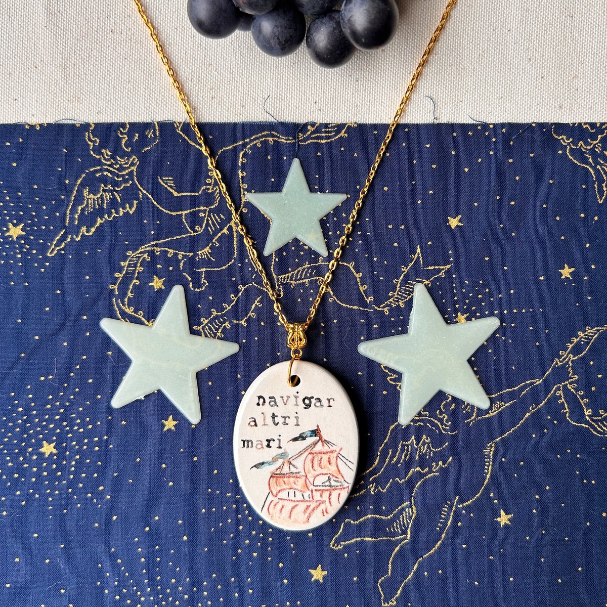 COLLANA CERAMICA - NAVIGAR ALTRI MARI