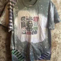 Image 3 of Beetlejuice Halloween Shirt for Adult, Horror Shirts , Bleached T-shirt