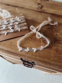 Image 3 of Butterfly tieback - beige