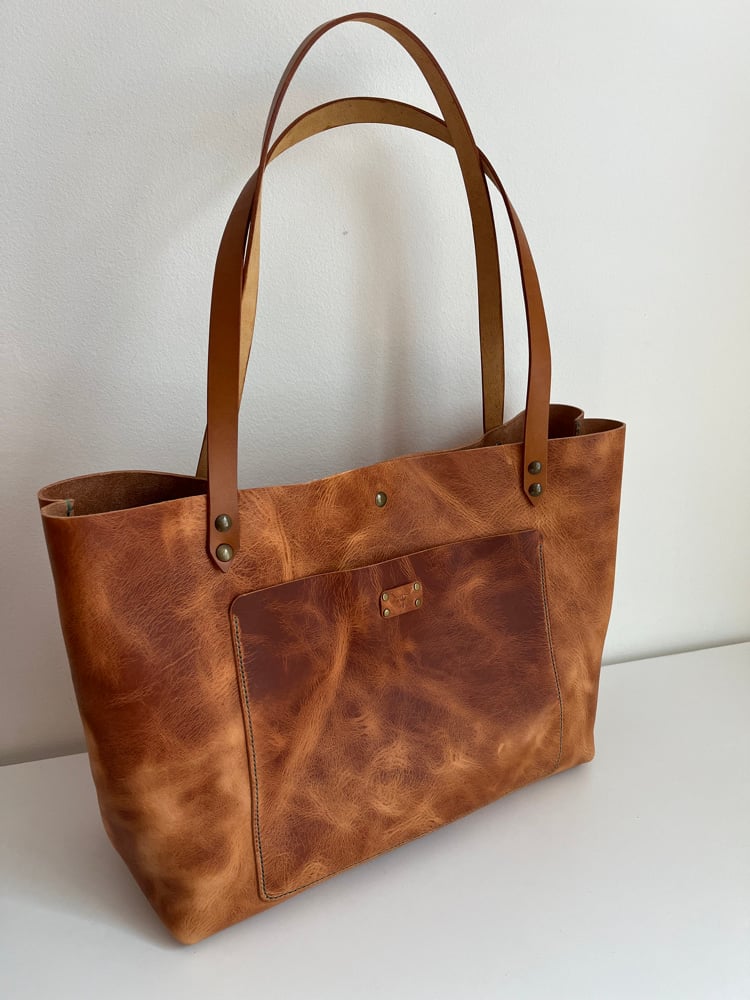 Image of Waxy Natural Carry-All Tote