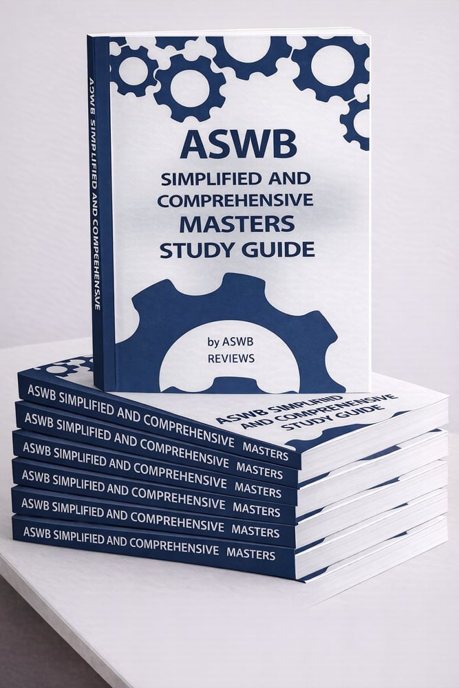 Image of ASWB SUCCESS HANDBOOK - MASTERS STUDY GUIDE
