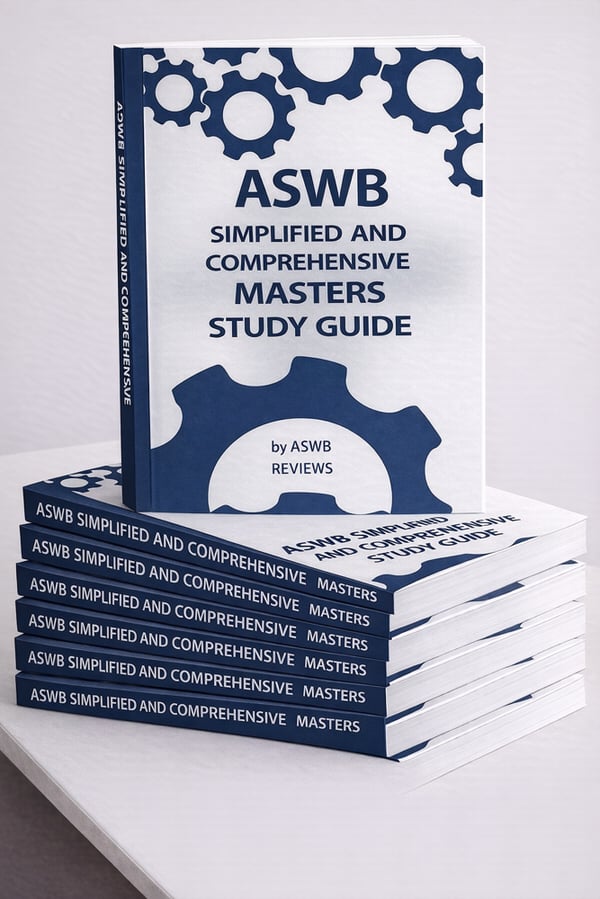 Image of ASWB SUCCESS HANDBOOK - MASTERS STUDY GUIDE