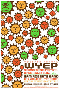 WYEP FM Summer Music Festival Poster