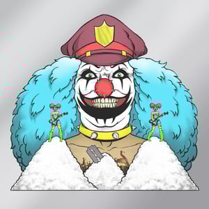 Image of "I DO COCAINE" Mirror screen print FRAMED!!!!