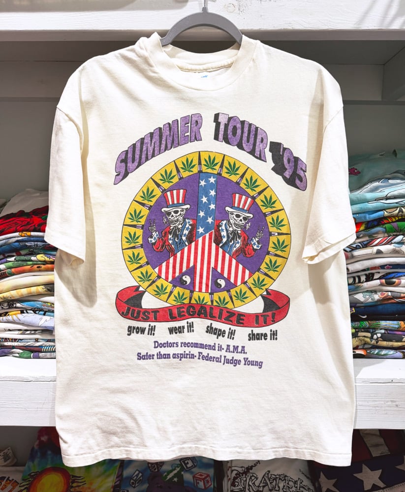 Grateful Dead Soldier Field 1995 Final Shows T-Shirt - Size L