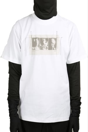 Image of ÆNRMÒUS - Mask Tee (White)