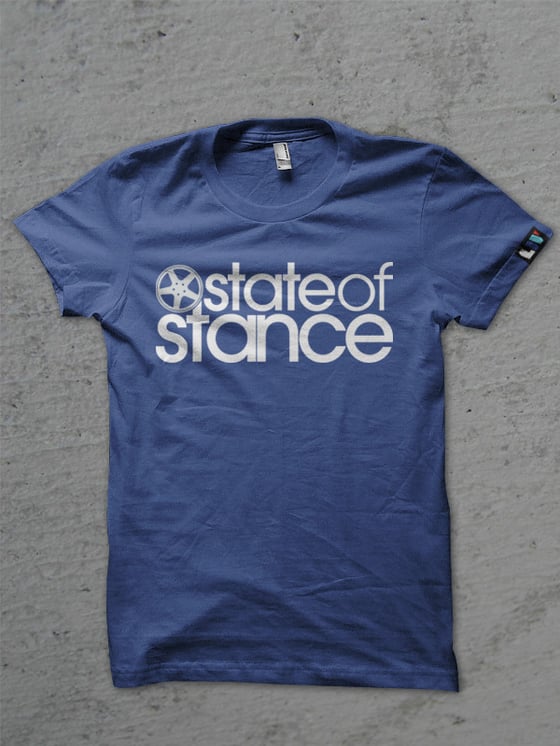 Image of State of Stance Logo | Mens Tee Blue - *Preorder*