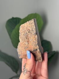 Image 2 of PINK AND ORANGE STRIPED LAGUNA AGATE